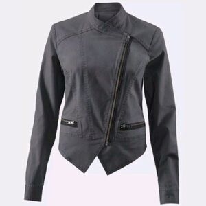 CABI Olive Green Twilight Moto Jacket Style#3023